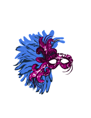 Mardi Gras Mask 5