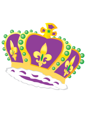 Mardi Gras Crown Clip Art