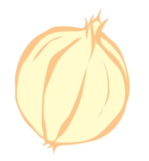 Onion Vector Clip Art